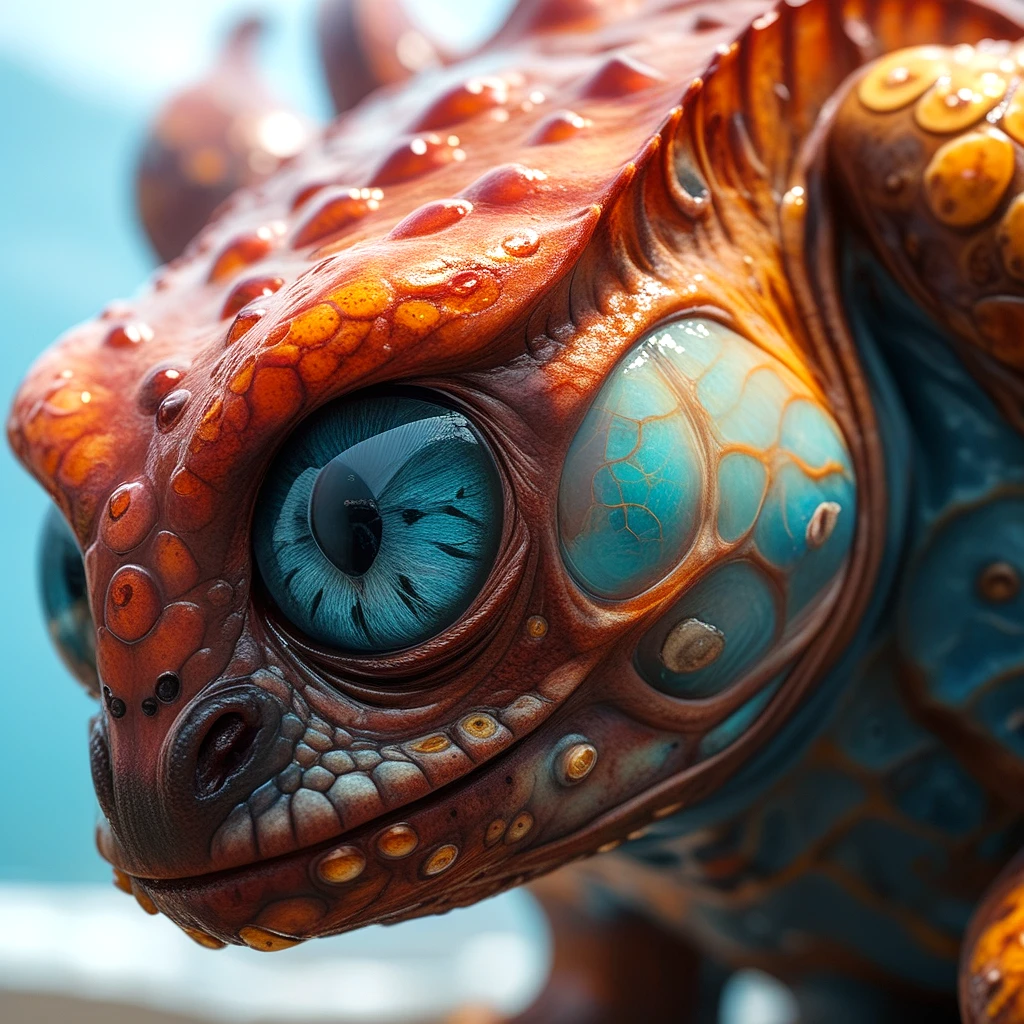 best quality, photorealistic, accurate, masterpiece, 32K resolution, vibrant, cinematic, dramatic, full body, crested octopus axanthic morph, perfect eyes, extremely detailed, highest quality, hyper realistic style art, (detailed dirty skin:1.3) shiny, analog, hard light, low saturation, high contrast, colorful polychromatic, ultra detailed, ultra quality, Cinematic Lighting, intricate, smooth, award winning sharp focus photography, Asymmetrical Balance, hyperdetailed, dynamic lighting, complex, (head and full body), 16k resolution, clean, professional rendering, 80mm, post processing