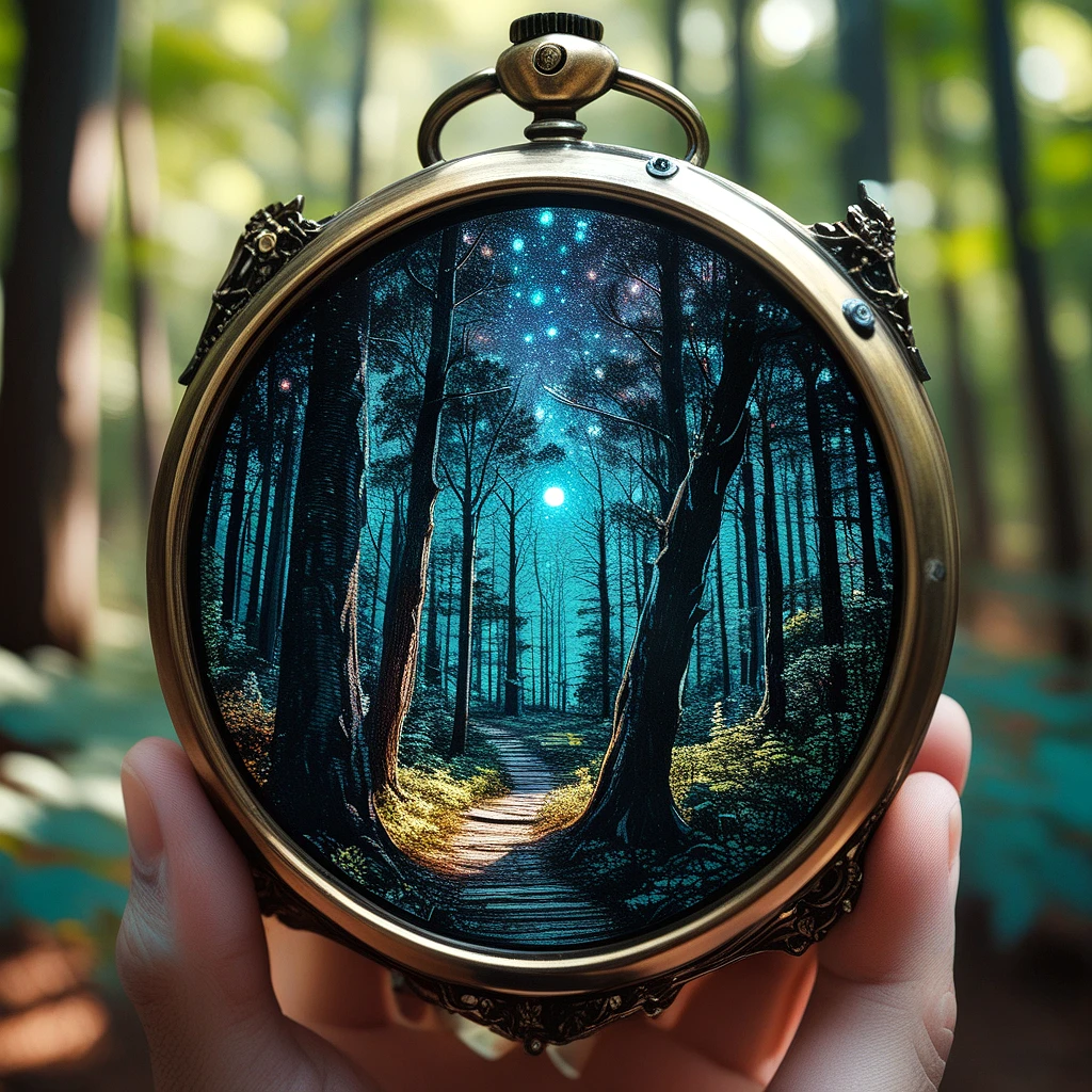 clear, accurate, masterpiece, 16K, vibrant, cinematic, High Contrast, Obscene Sephardic (Skysail of the Woods:1.2) , it is engraved with Cancer constellation patterns, Visual novel, Dark and Gritty, Interpolation, perspective, Professional photography, strong focus