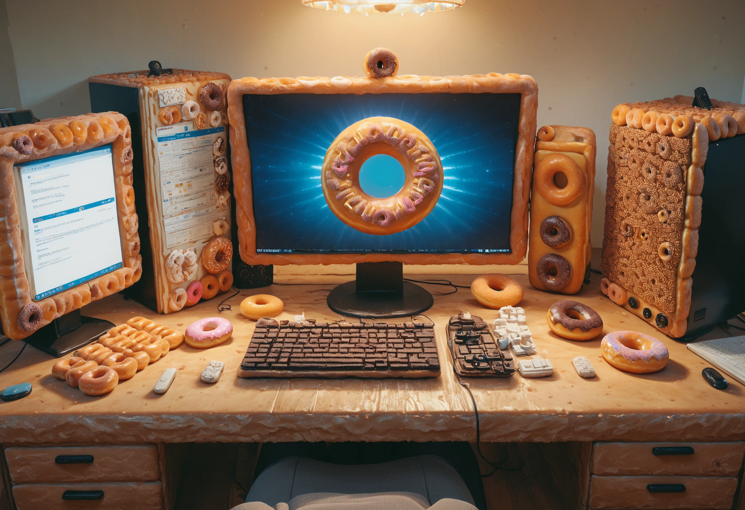 score_9, score_8_up, score_7_up, score_6_up, score_5_up, score_4_up, BREAK
d0nu71f13d,
background: computer desk, computer
made of doughnuts <lora:Donutified_World_Morph:1.2>