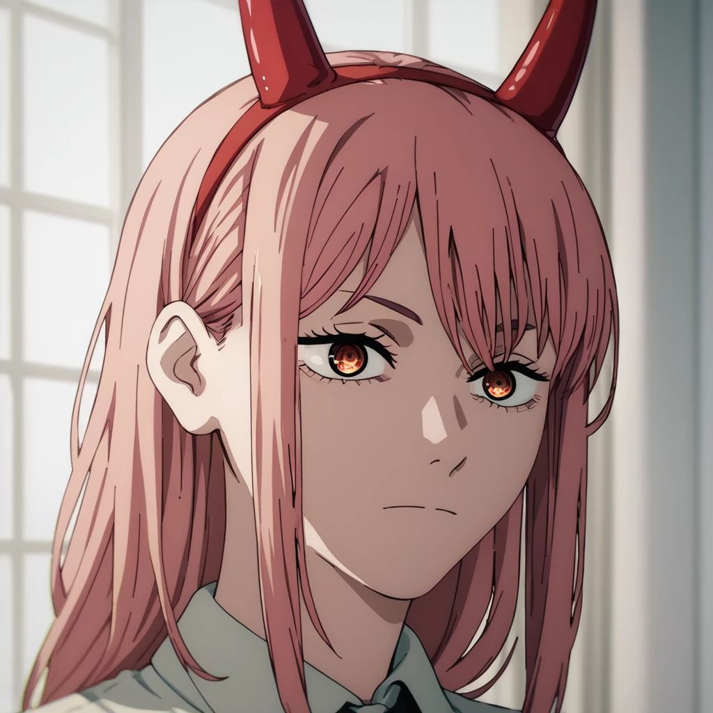 score_9, score_8_up, score_7_up, score_6_up, score_5_up, score_4_up, source_anime, BREAK
 <lora:chainsaw_man_pony:0.8>,chainsaw_man,
1girl,solo,portrait,pink hair,fake horns