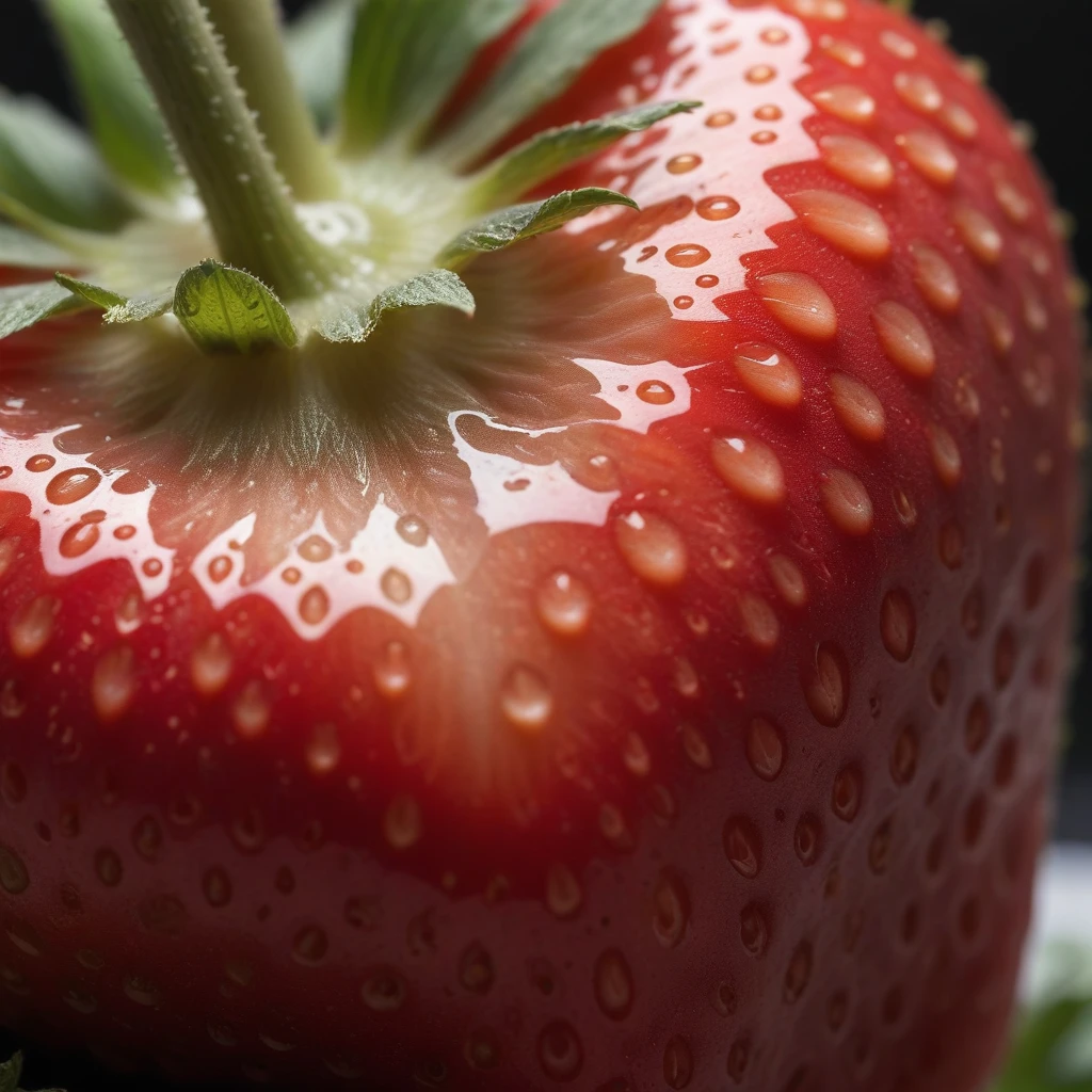 (close_up_detailed_shot_of1:1.2) wet_on_wet_Strawberry_Super_Sunrise