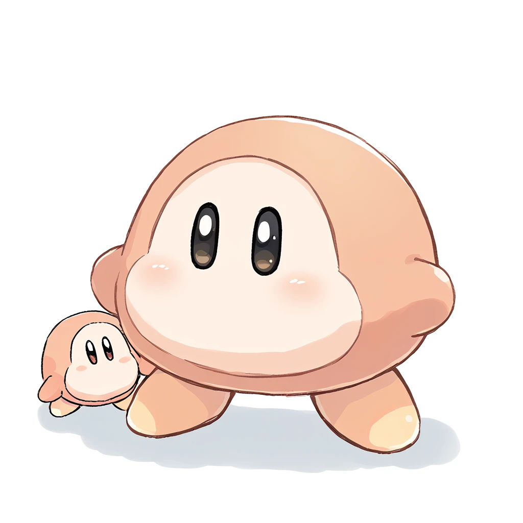 <lora:Waddle_dee:1> waddledee, no mouth