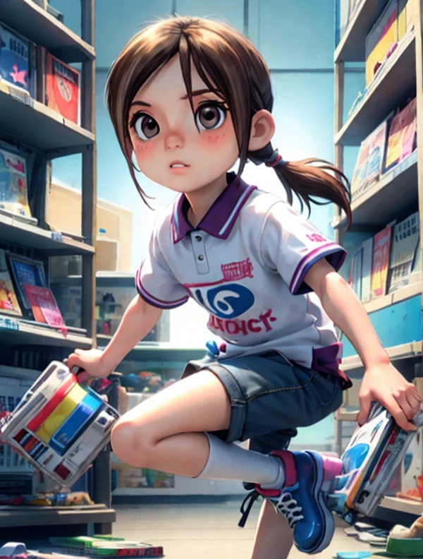 Yukari Yuzuki playing games