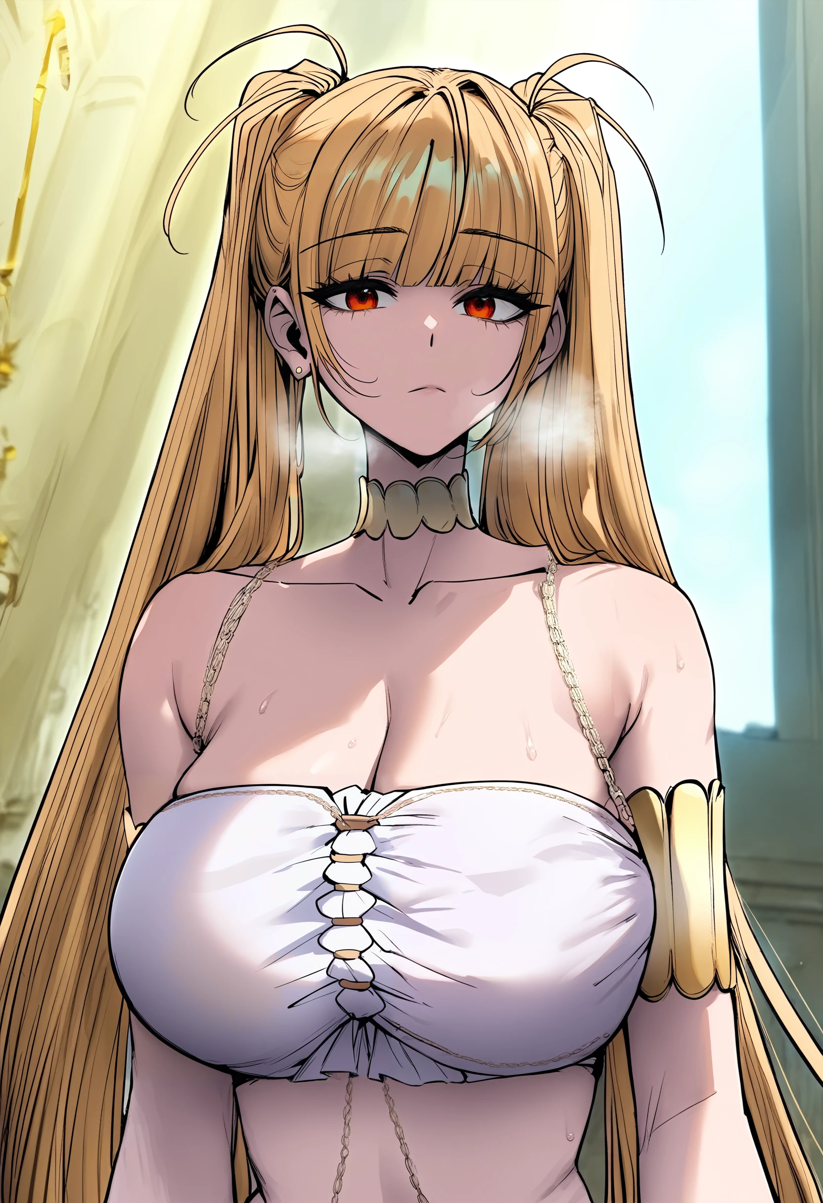 anime big breast,Kizi,Beautuful Women,k hd,long whitr hair,nurses,big breasts exposed cleavage,Raised sexy,solo person,