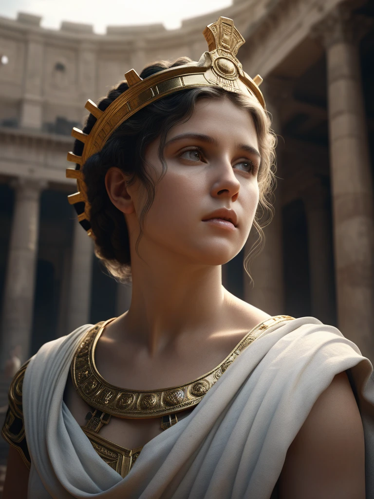 <lora:05ClassicalArt_Hap_XL:1>, William-Adolphe Bouguereau style,  Roman Empire, Colosseum, Julius Caesar, perfect composition, beautiful detailed intricate insanely detailed octane render trending on artstation, 8 k artistic photography, photorealistic concept art, soft natural volumetric cinematic perfect light, chiaroscuro, award - winning photograph, masterpiece, oil on canvas, raphael, caravaggio, greg rutkowski, beeple, beksinski, gigerï¼