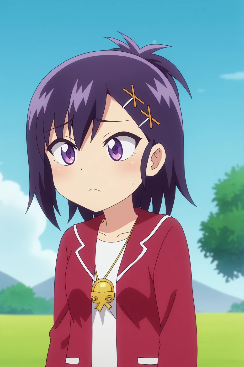 anime screencap, rating safe, Vigne, upper body <lora:Gabriel_DropOut-Vigne-PDXL:0.8>