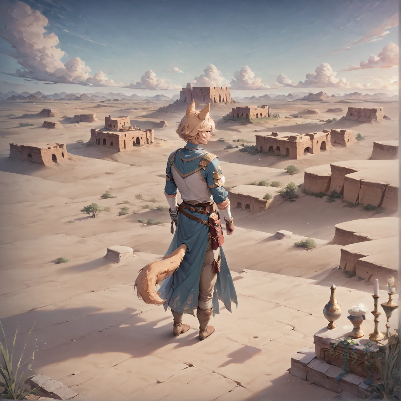 1boy, desert, tail, animal ears, beastfolk, <lora:Beastfolk_Pony_XL:1>, BREAK score_9, score_8_up, score_7_up, best quality, masterpiece, 4k, prefect lighting, very aesthetic, anime, zPDXL2, high quality, highres, masterpiece, best quality, 8k, intricate, detailed, <lora:add_details_xl:0.6>, <lora:sinfully_stylish_SDKL:0.5>, <lora:nudify_xl_lite:0.5>, <lora:epiCRealismHelper:0.5>, <lora:NsfwPovAllInOneLoraSdxl:0.5>, <lora:JuggerCineXL2:0.5>