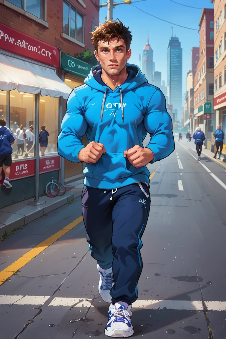 score_9, score_8, score_7, male, muscular male,1boy, hoodie down, sweat pants, sneakers,running, city,solo male,looking to viewer<lora:EMS-442357-EMS:1.000000>