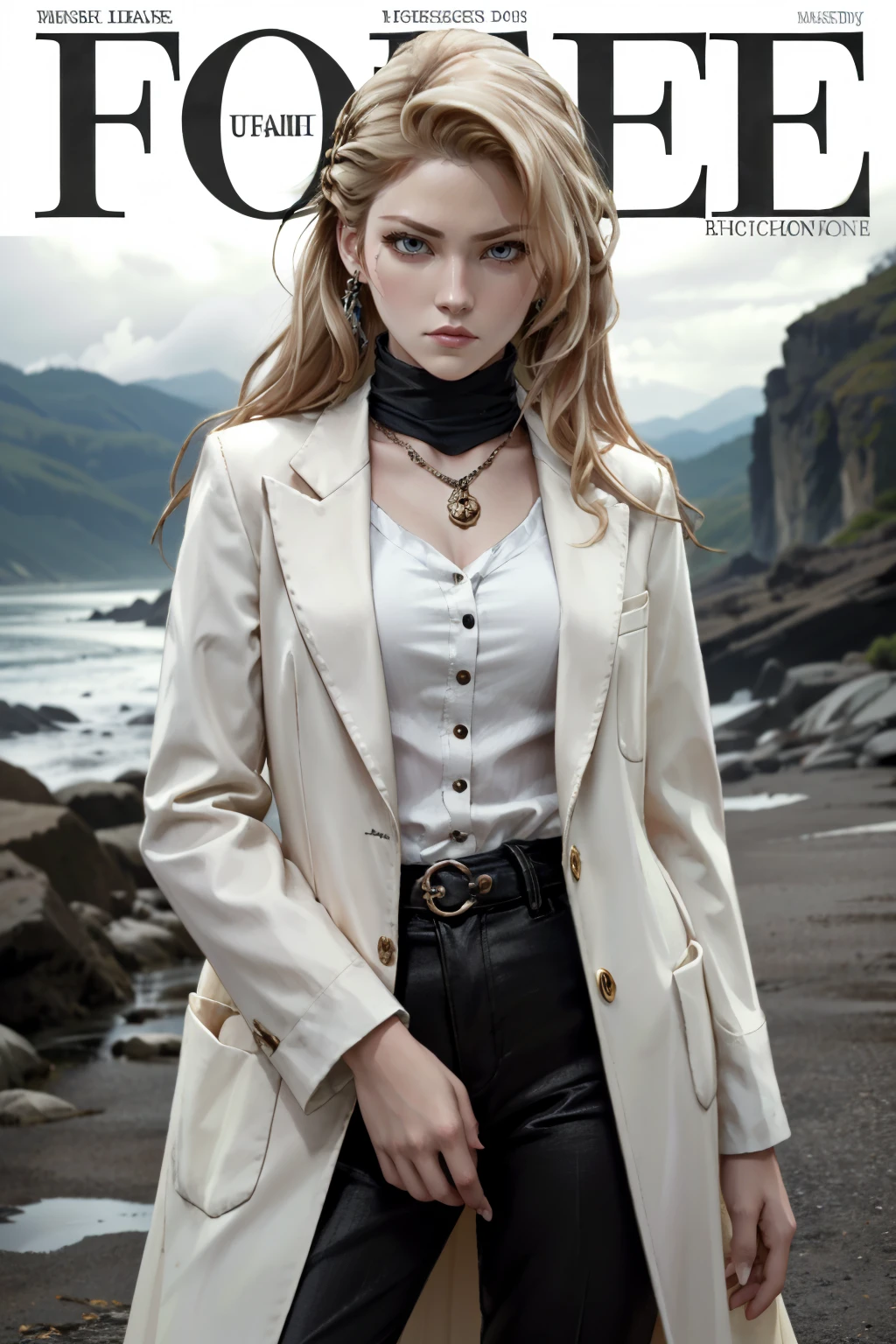 ((ultra detailed, masterpiece, absurdres))
<lora:GOTGwyn:0.7>
GOTGwyn, 1girl, blonde hair, long hair, looking at viewer, as the cover model for a fashion magazine, fierce pose, wearing a bold and edgy outfit
