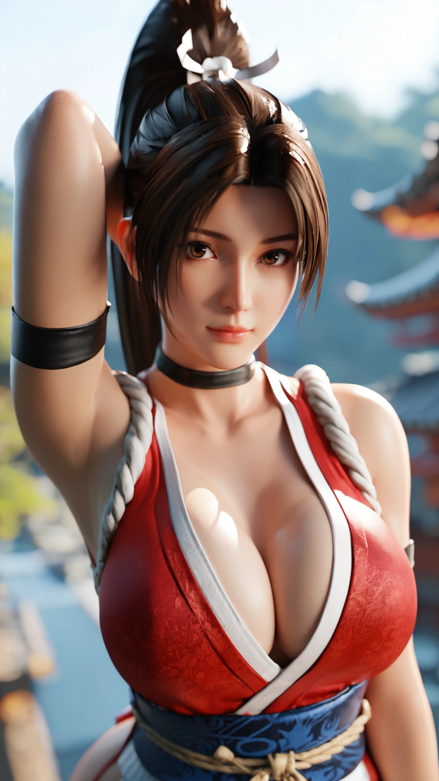 (Mai Shiranui:1.5),(Very detailed, beautiful, masterpiece, 8K,Ultra HD Photos, Ultra-high resolution:1.2),(Realistic:1.5),(Frightened face:1.3), sunlight,(Nipples are visible:1.4),Big Breasts,Elegant Dresses, Sexy Dress,beautiful,Very detailed肌, Realistic skin detail, I can see my pores, Mole under the eye,Sharp focus, Digital single-lens reflex camera,(Expose the genitals:1.3),(Spread your legs:1.4),masterpiece, Highest quality, Very detailed,(penis:1.2),pubic hair,(Having sex with one man:1.4),(Blowjob:1.4)