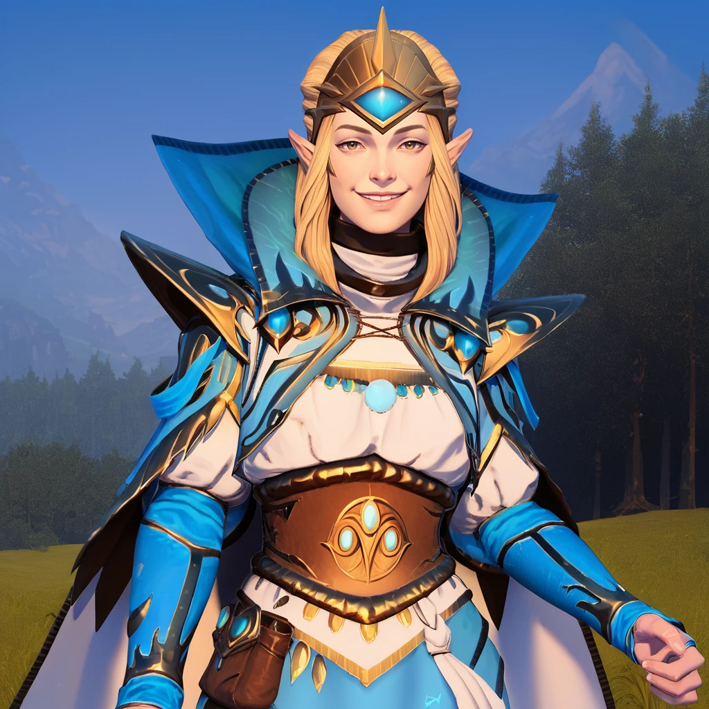 score_9, score_8_up, score_7_up, score_6_up, 2d, source_anime, anime, cowboy shot,
hemage, cape, pointy ears, looking at viewer, smile,
<lora:High_Elf_Mage_PonyXL_Total_War_Warhammer:1>