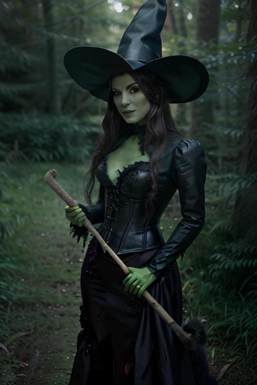 arafed woman in a witch costume with green makeup and hands, witch woman, beautiful female wicked witch, beautiful witch female, witch, beautiful female witch, beautiful witch spooky female, bright witch, a witch, witch fairytale, classical witch, portrait of a witch, witchy, wicked witch of the west, witch girl, scarry but bewitching
