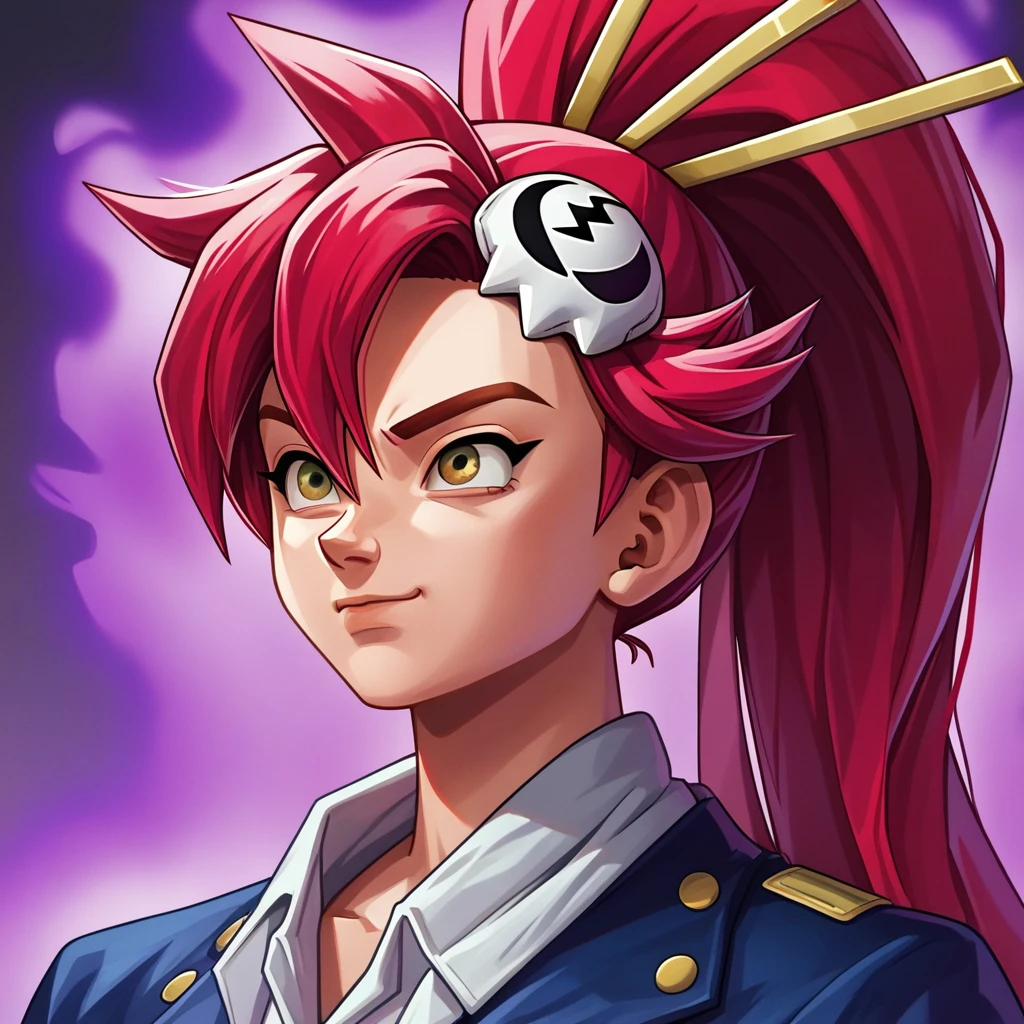 score_9, score_8_up, score_7_up,  BREAK

dragon_ball,Super_Saiyan_God_Aura,1girl, yoko littner, v,portrait