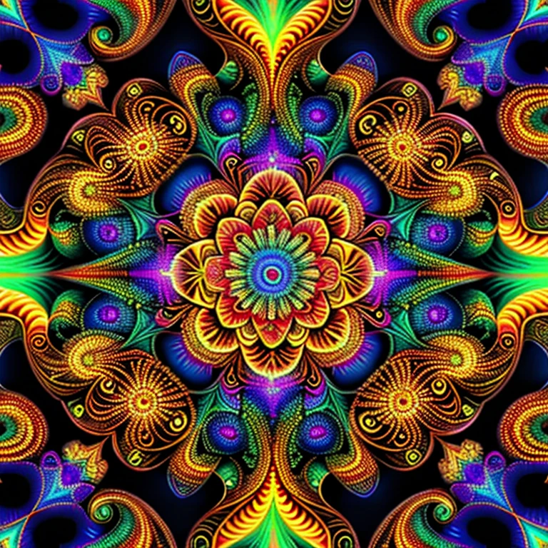 <lora:R0sett3v29:0.6>, r0sett3py3, fire theme, mandala, magic, psychedelic, fractal, best quality, coherent shape, hyper detail, hq, hd, 8k