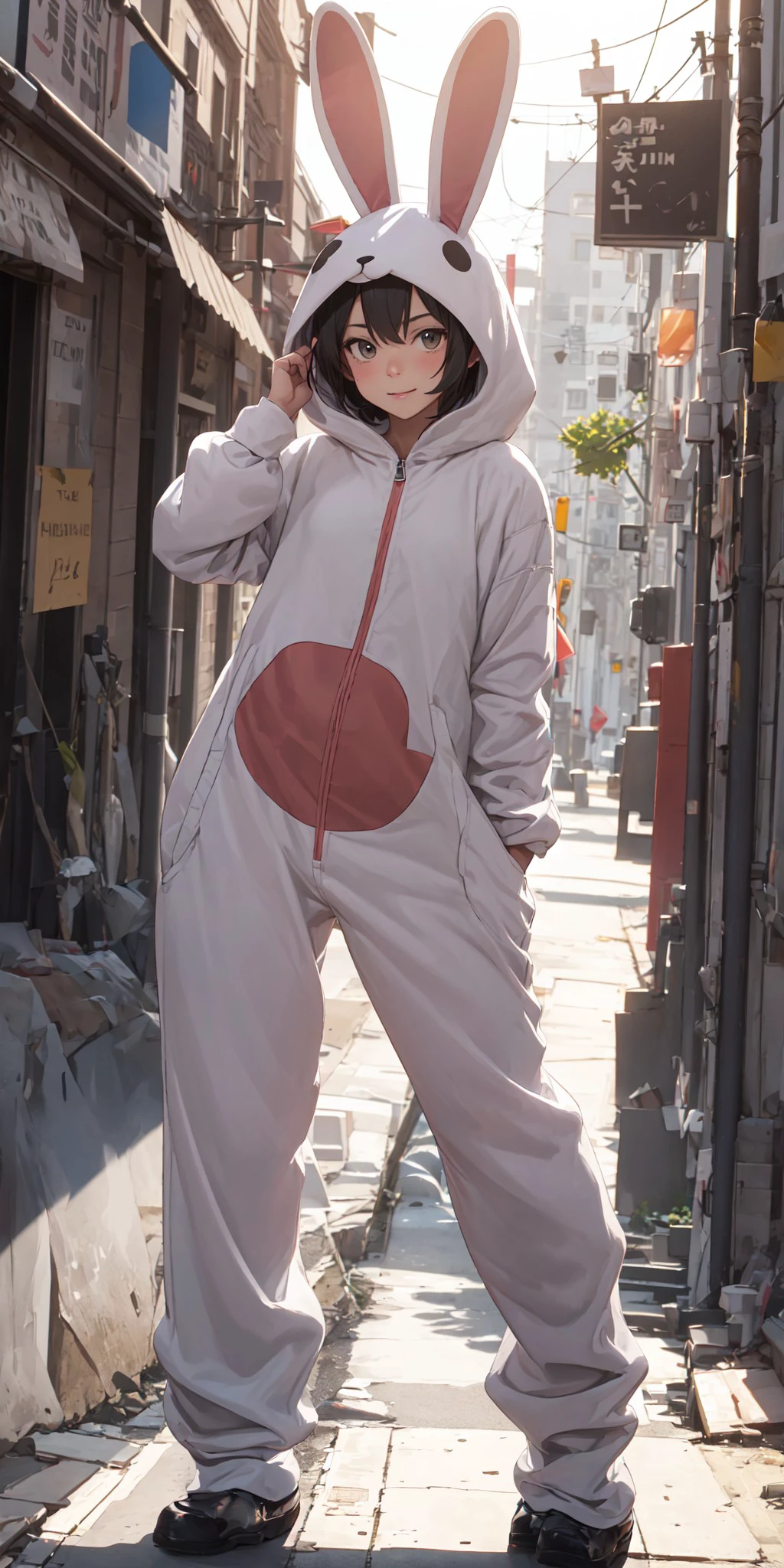 rabbit costume, <lora:a7deb1d3-3085-4c36-b08e-1eba7b91755b:0.7>