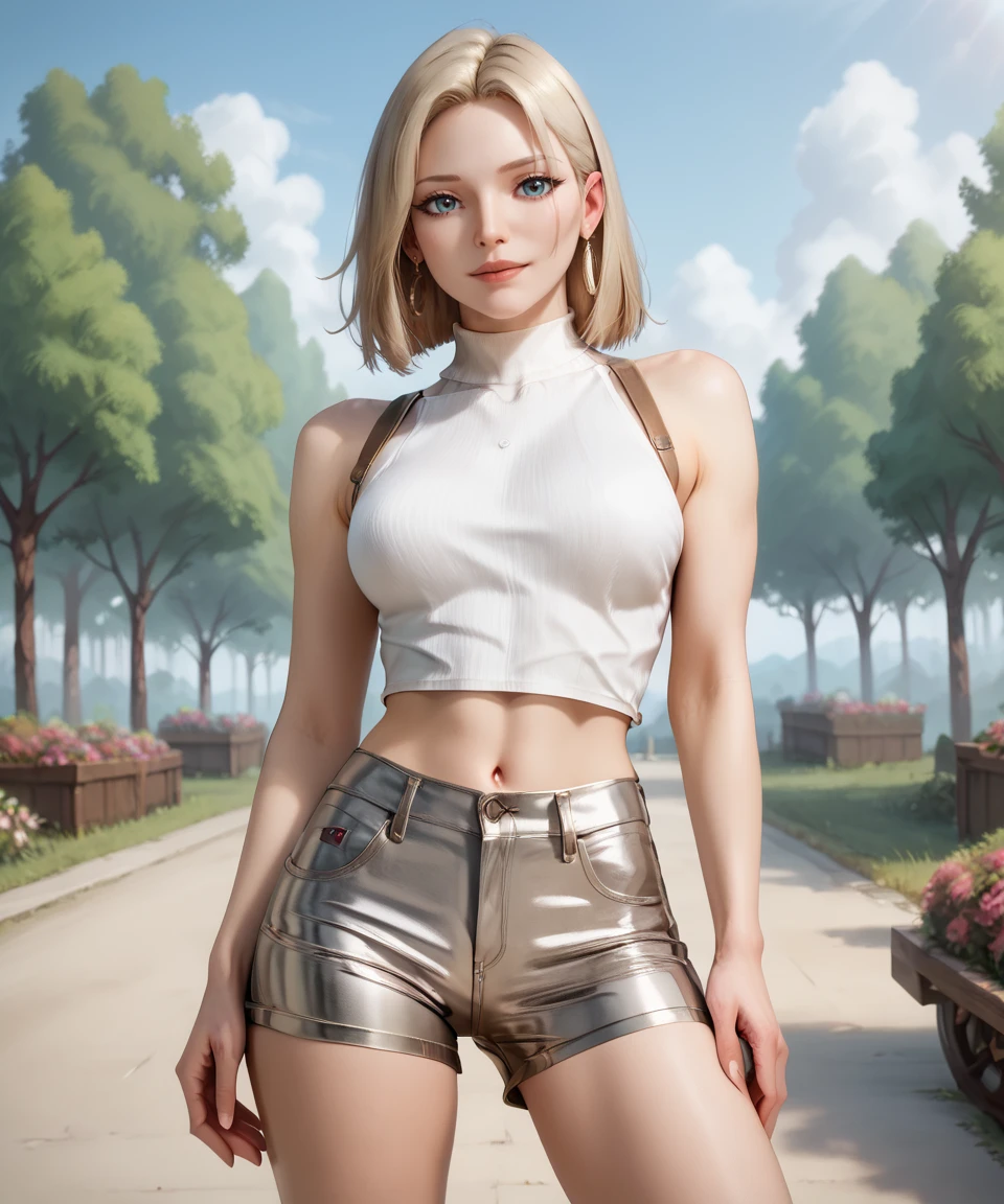 sss,stainless steels shorts,stainless steel texture,
score_9,score_8_up,score_7_up,
1girl,solo,best quality,highres,masterpiece,
outdoors,cowboy shot,
<lora:stainless steels shorts pony-000002:1>,
facing viewer,looking at viewer,
<lora:Pony self02:0.5>,