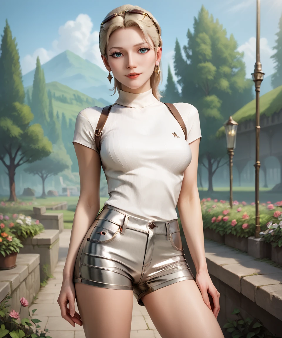 sss,stainless steels shorts,stainless steel texture,
score_9,score_8_up,score_7_up,
1girl,solo,best quality,highres,masterpiece,
outdoors,cowboy shot,
<lora:stainless steels shorts pony-000002:1>,
facing viewer,looking at viewer,
<lora:Pony self01:0.7>,