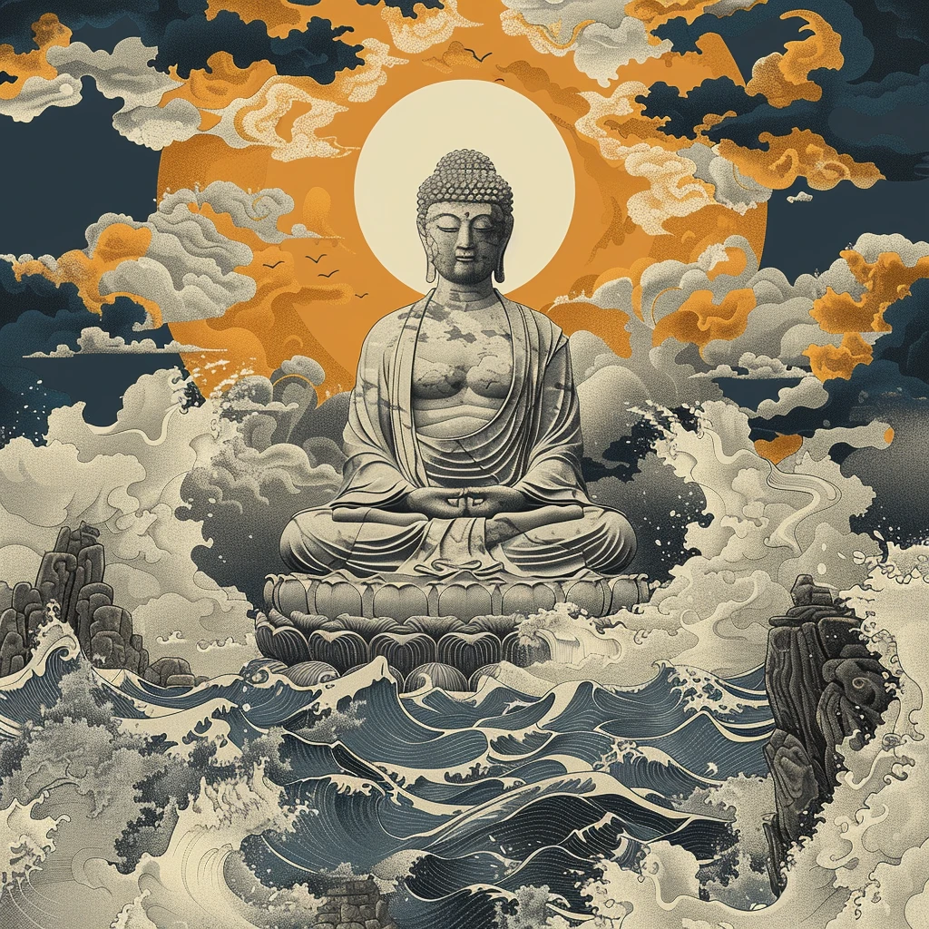 国风意境｜禅意佛像Chinese style artistic conception | Zen Buddhist v1.0