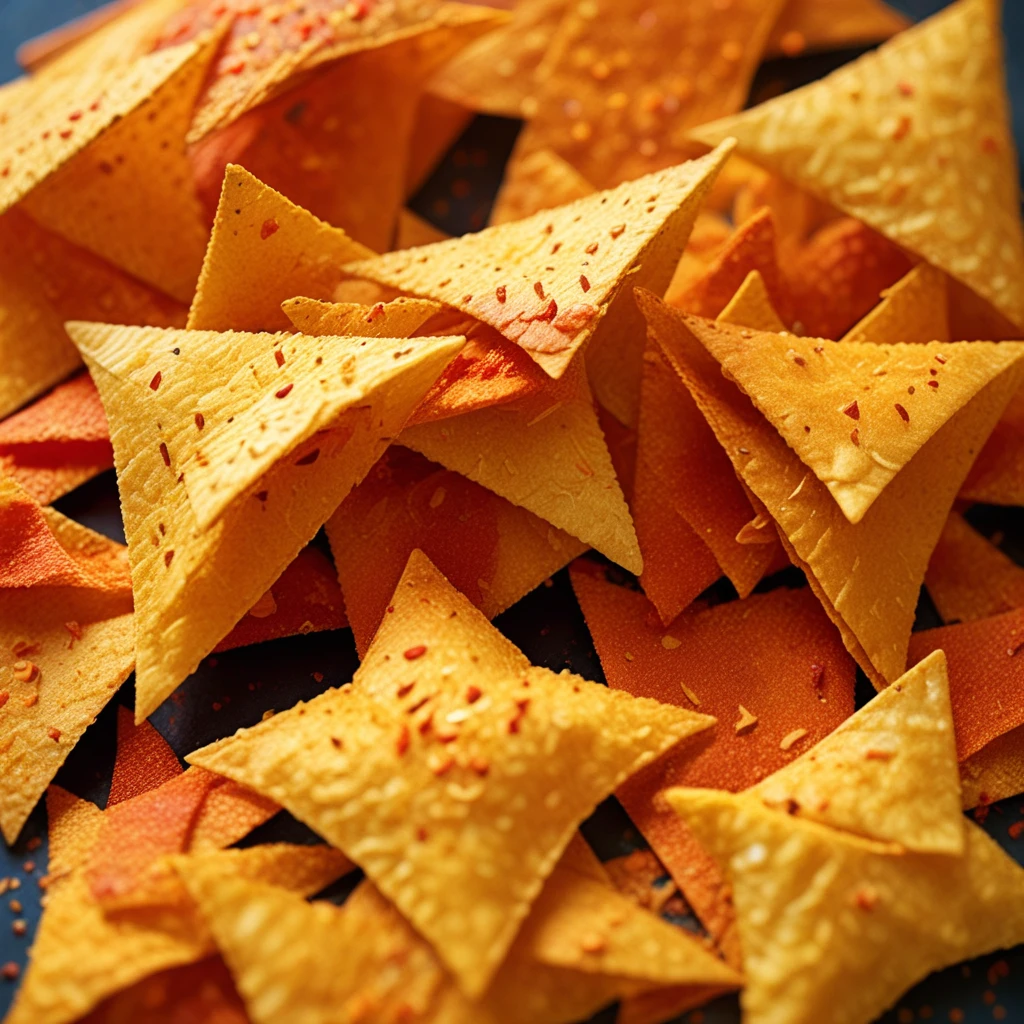 doritos, simple background, star (symbol), plate, chips, leaf, blurry, pastry, scenery, bone, abstract, envelope, gradient background, taiyaki, rice