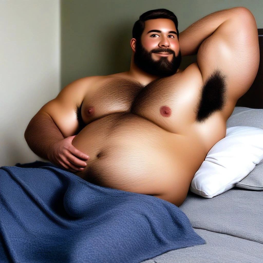 Handsome chubby male V1