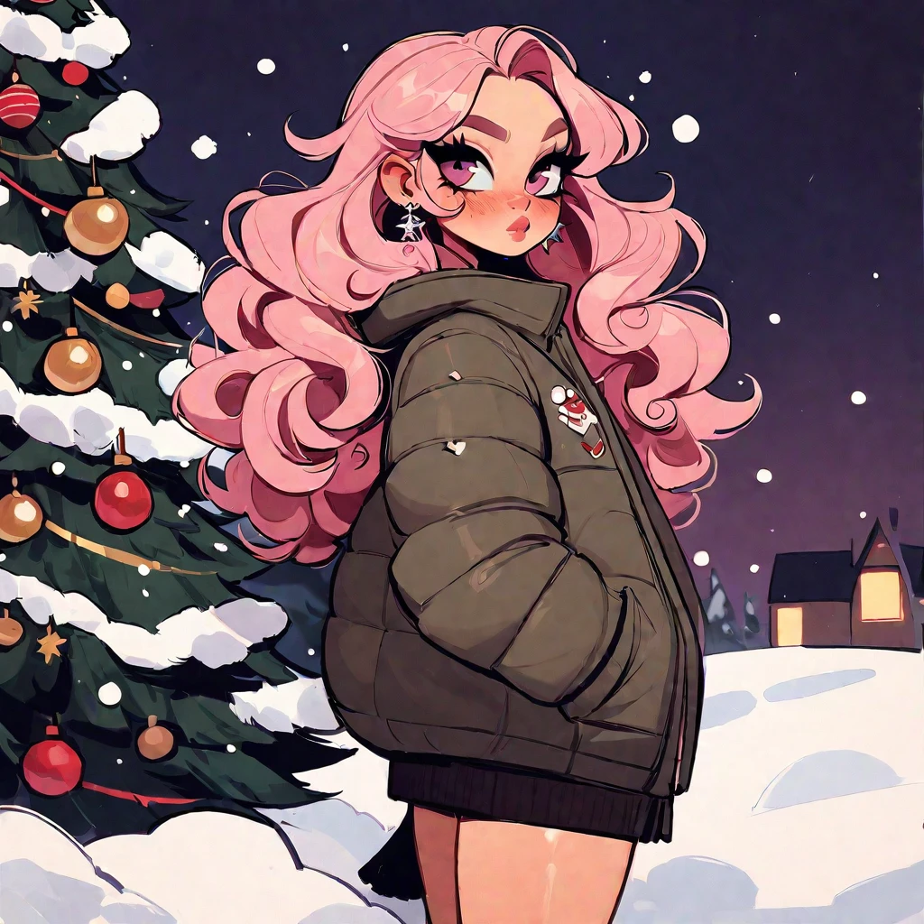 【Character design】 cool and sexy cartoon girl v1.0