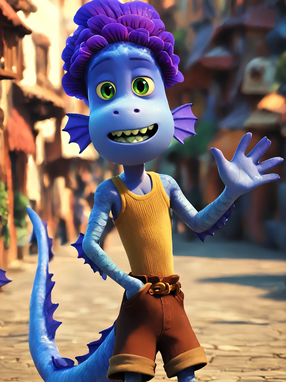 Alberto Scorfano monster form (Luca) v1.0