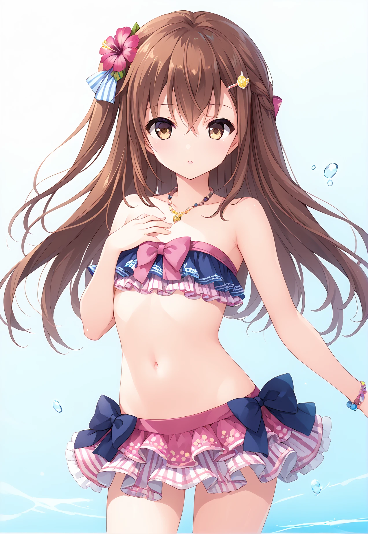 [costume]Blue Archive Shirasu Azusa's bikini swimsuit/蔚蓝档案 白洲梓(白洲アズサ) 比基尼泳装 v1.0