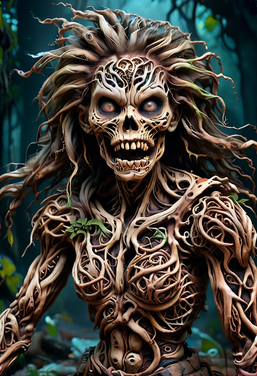 True death, death invarnate,rotting skin, rotting flesh, realistic skeletal face, undead head, gorgeous seductive body, seductive pose,