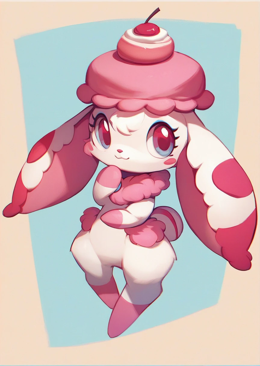 score_9, score_8_up, score_7_up, score_6_up, source_e621, rating safe, solo, 1 girl, pokemon_(creature) furry, macaronia, sexy pose