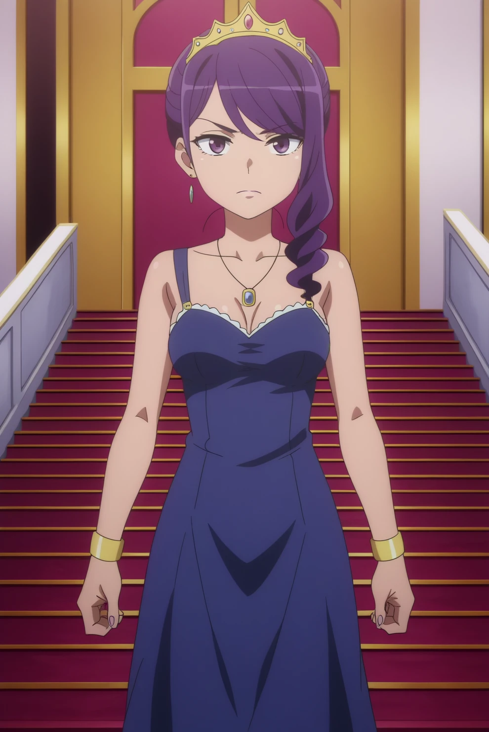 Ilta Farna, anime screencap <lora:Danmachi-Ishtar-PDXL:0.8>