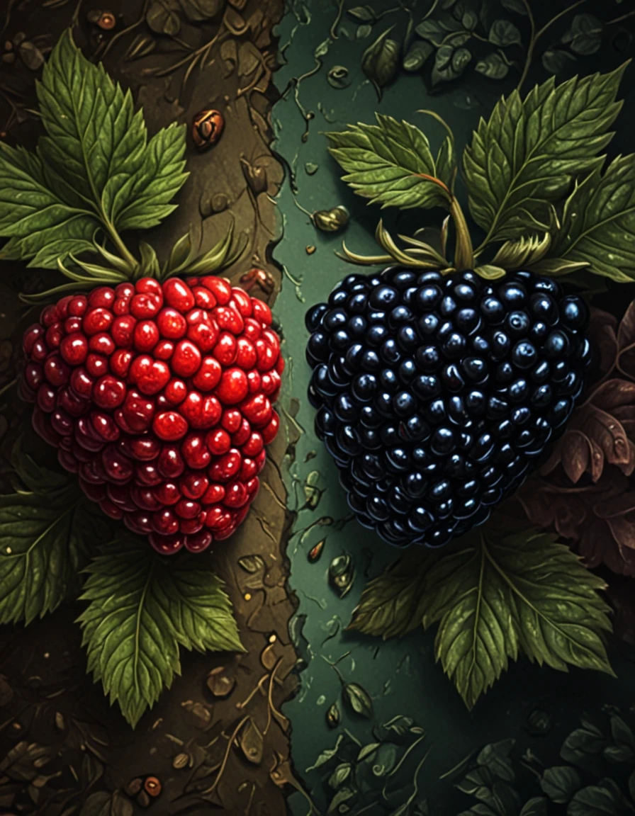 novuschroma69 dual dichotomy berries <lora:novuschroma69 dual:1.4> <lora:sdxl_lightning_8step_lora:1>
