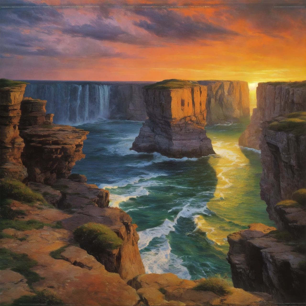 sea, coast, cliff, <lora:TedNasmithStylelap:0.75>, tednasmith, high quality, highres, masterpiece, best quality, 8k, intricate, detailed, <lora:add_detail:0.6>
