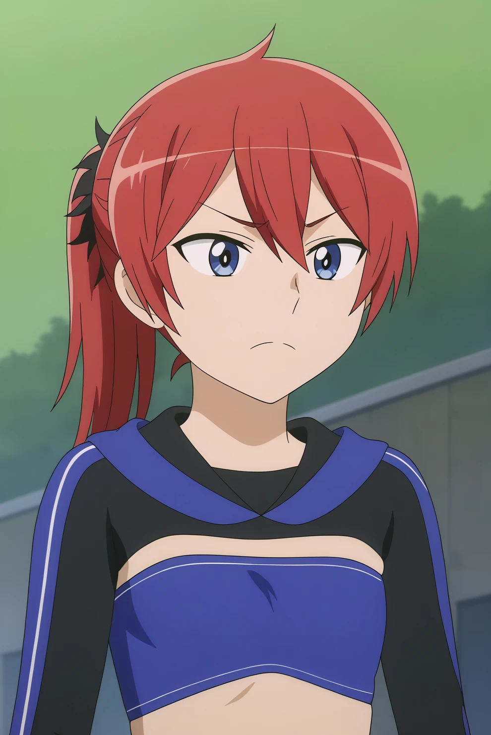 Loki, anime screencap, upper body <lora:Danmachi-Loki-PDXL:0.8>