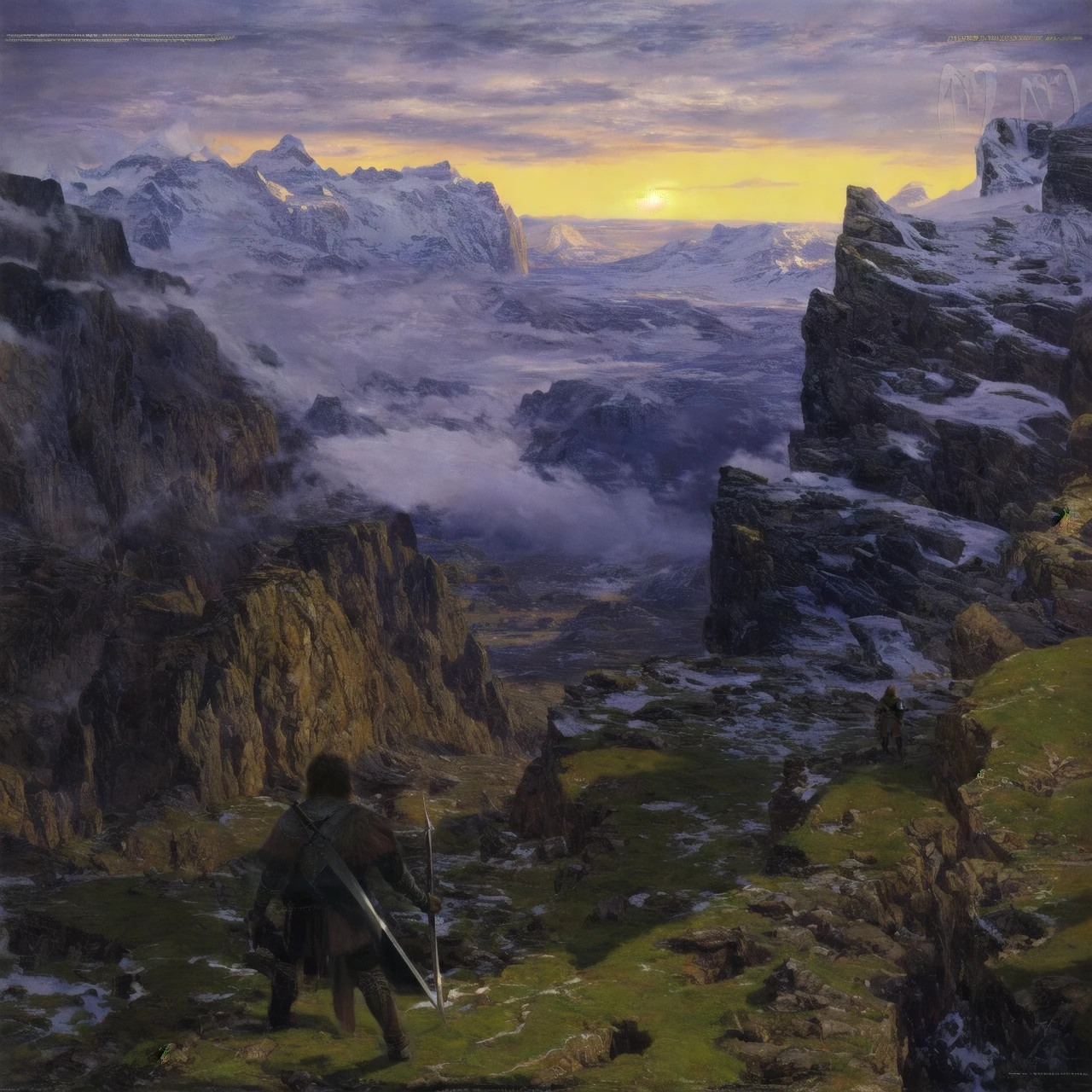 1boy, armor, sword, mountain, <lora:TedNasmithStylelap:1>, tednasmith, high quality, highres, masterpiece, best quality, 8k, intricate, detailed, <lora:add_detail:0.6>