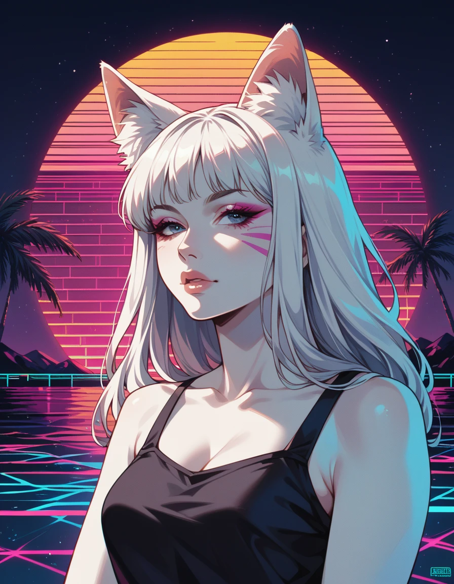 score_9, score_8_up, score_7_up,(( female beastman), animal ears, animal features, white fur,((synthwave-galaxy)),source_furry, <lora:Synthwave_GalaxyPony:0.8>