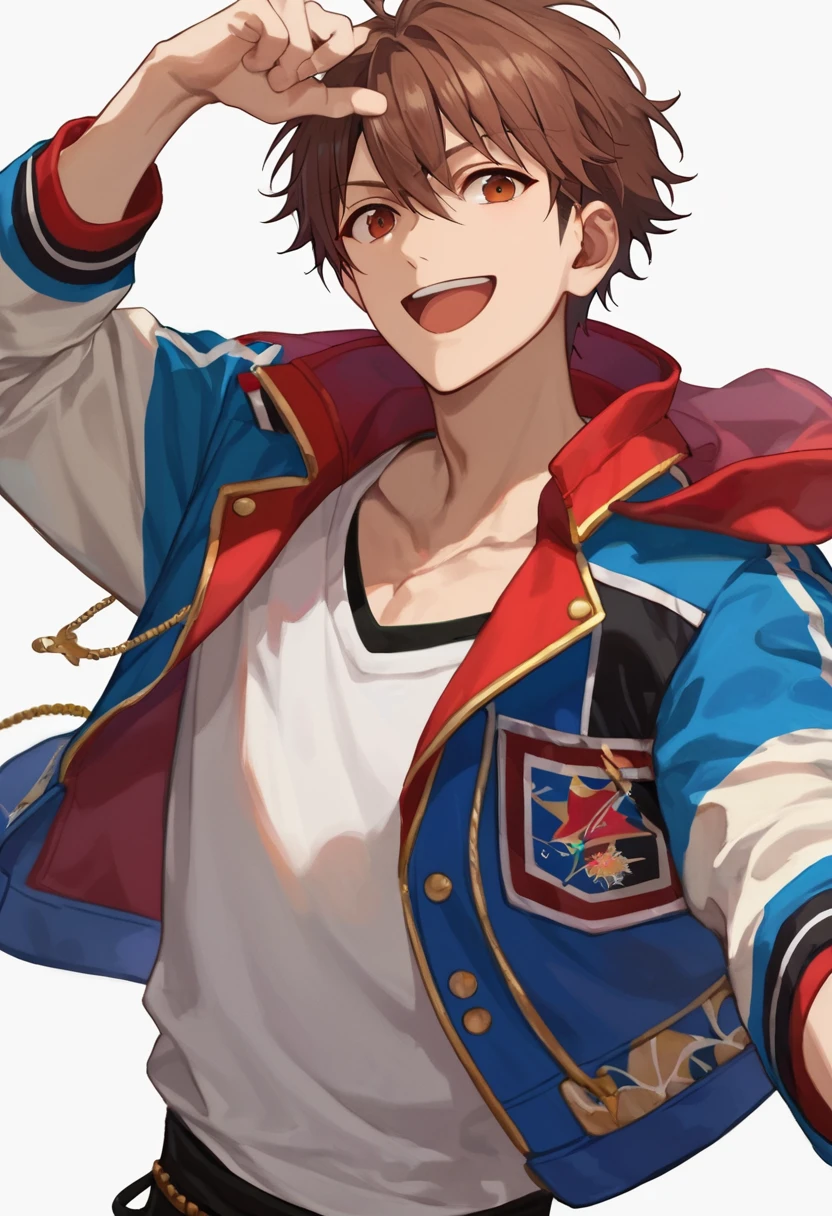 score_9, score_8_up, score_7_up
chiaki morisawa, 1boy, open mouth, jacket
<lora:ensemble_stars_aio_1:1>
simple background, white background, portrait, light smile