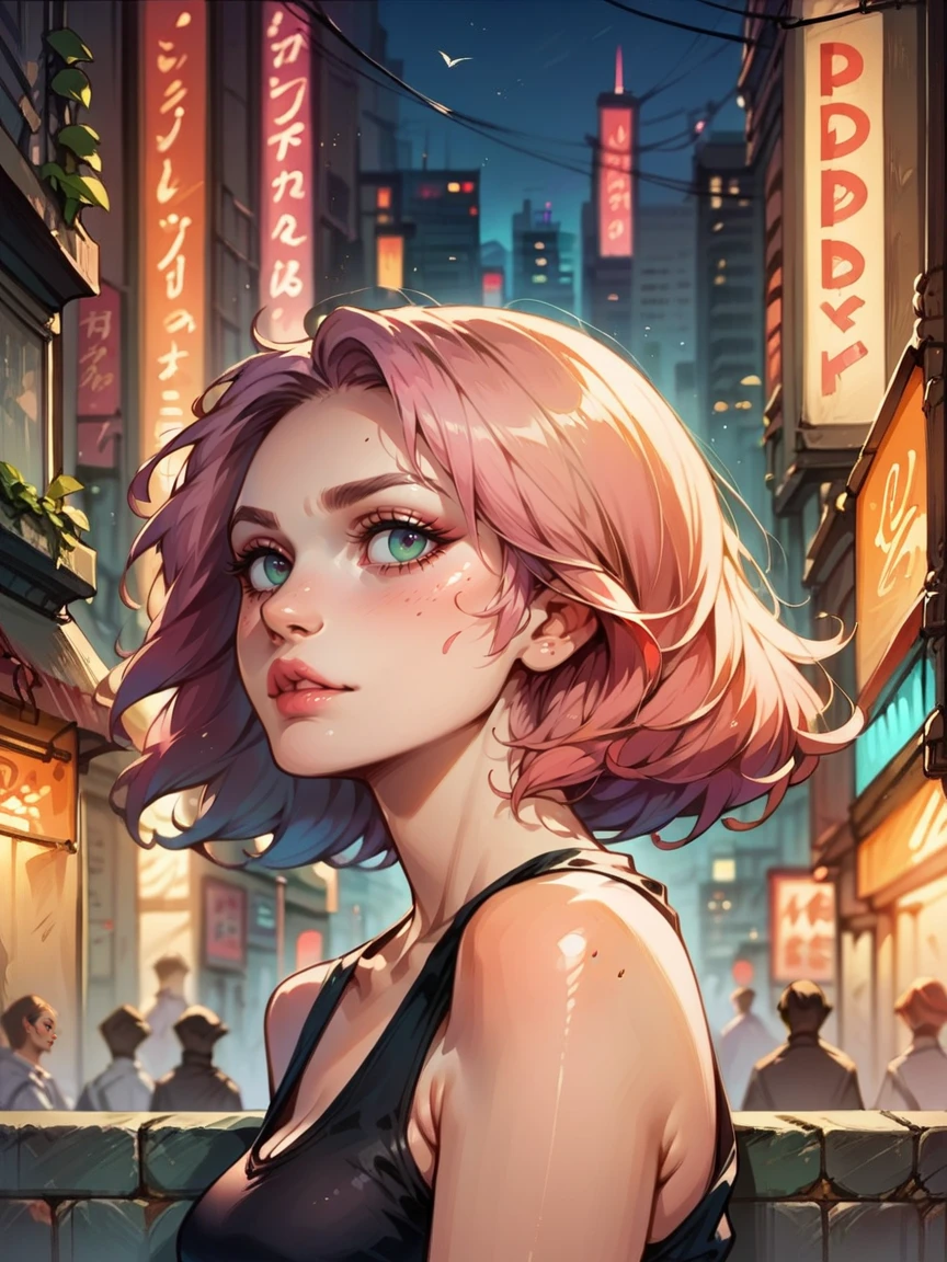 score_9, score_8_up, score_7_up, score_6_up, score_5_up,   <lora:1mg1mgXLP:1> 1mg1mg, 1girl, city, portrait,