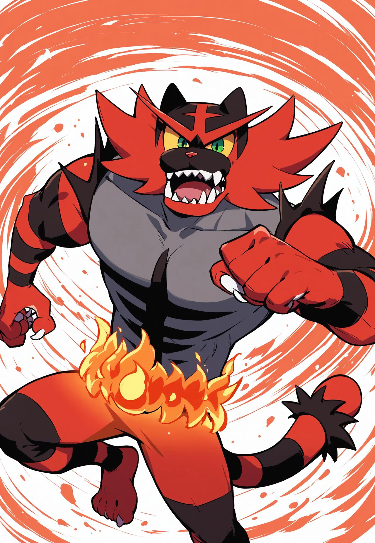 Incineroar - (Pokémon) V1