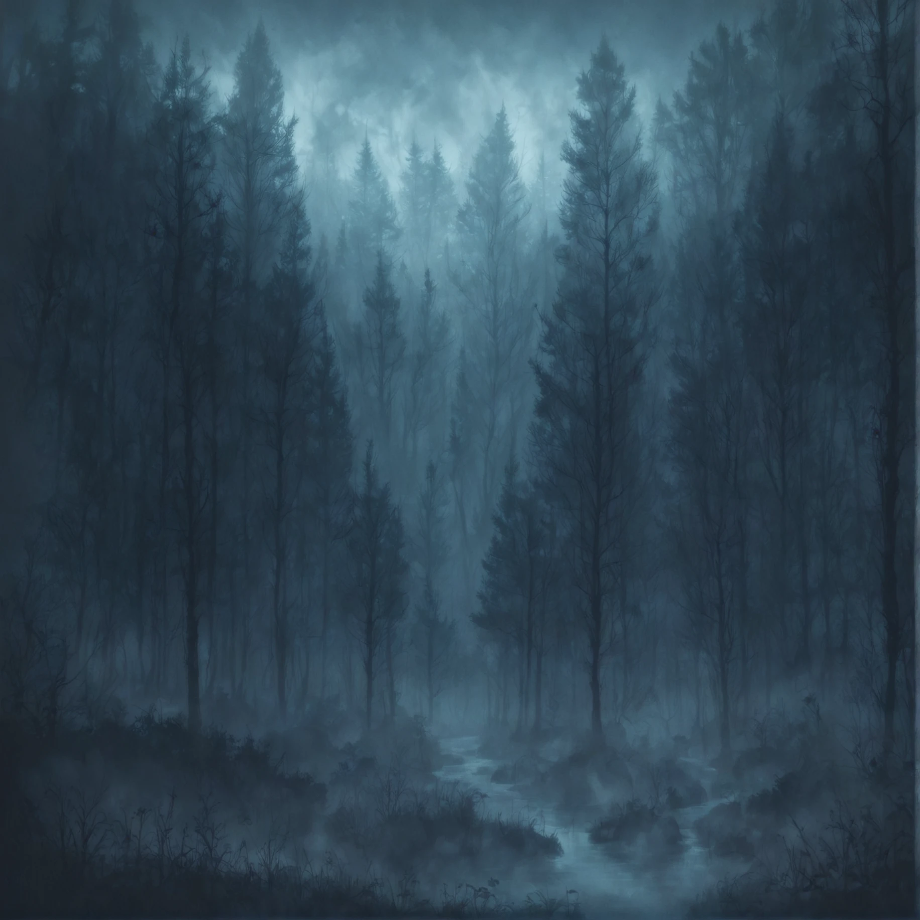 forest, fog, dead trees, no humans, spooky, <lora:The_Deep_Dark_Forest-Pony_XL:0.75>, BREAK score_9, score_8_up, score_7_up, best quality, masterpiece, 4k, prefect lighting, very aesthetic, zPDXL2