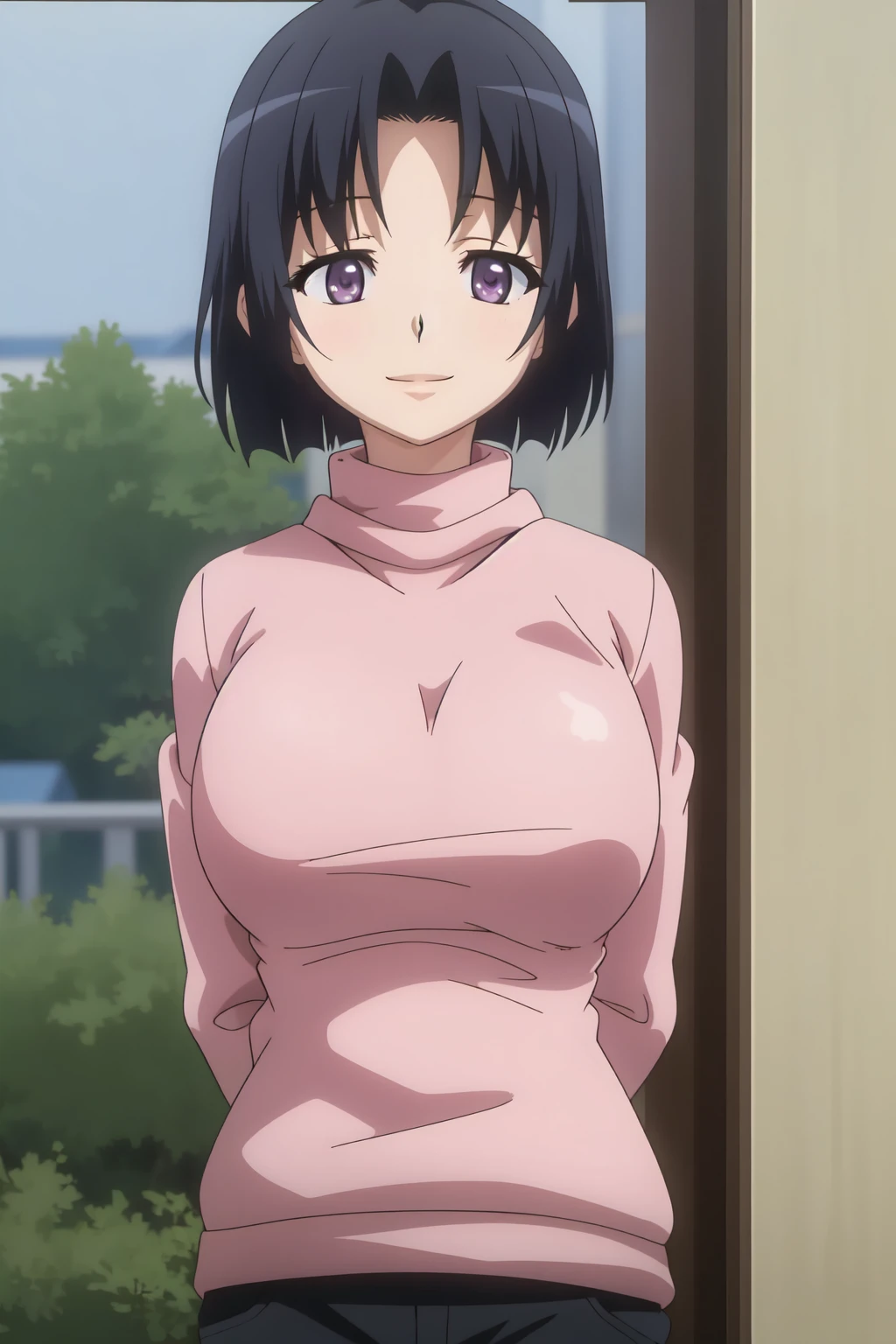 Maki Zenin big tit busty ((mejor calidad)), ((obra maestra)), (detallado), cara perfecta