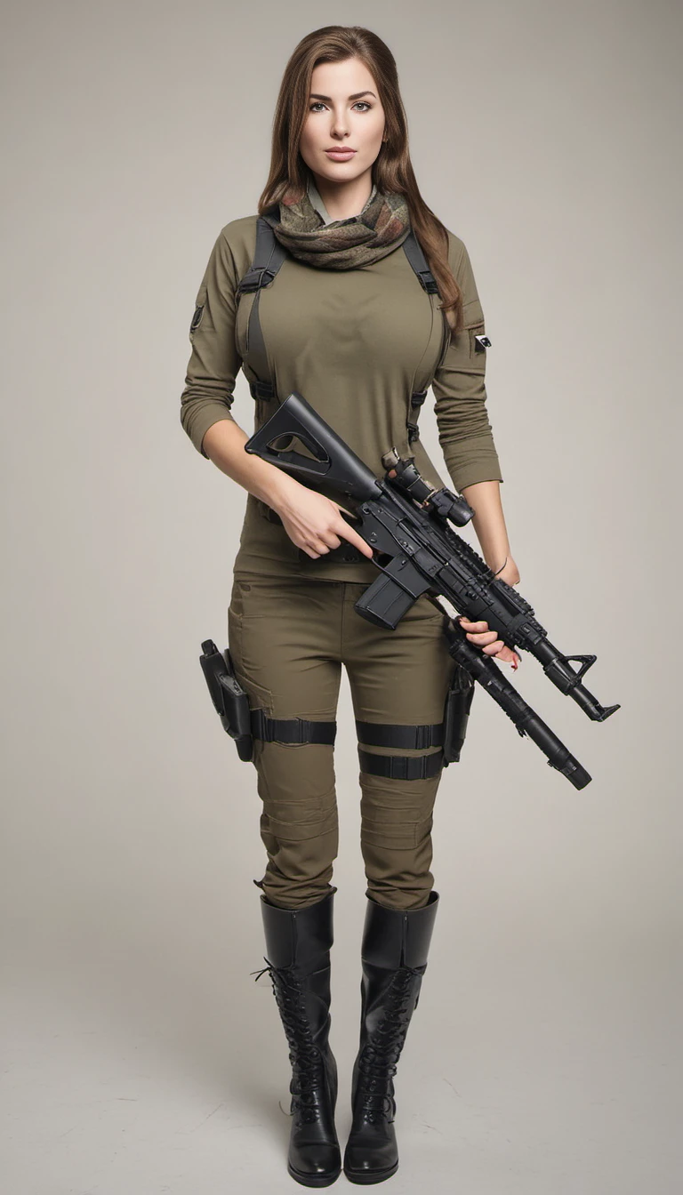 womansoldier, <lora:Jessica_Weaver:1>j3ss1c4w34v3r