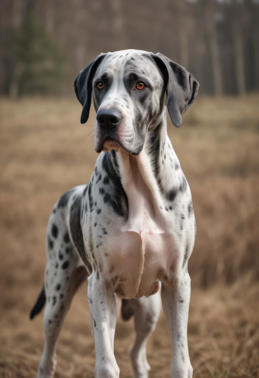 super realistic image ultra quality and super high resolution and sharp focus of a Great Dane breed dog,Dynamic postures