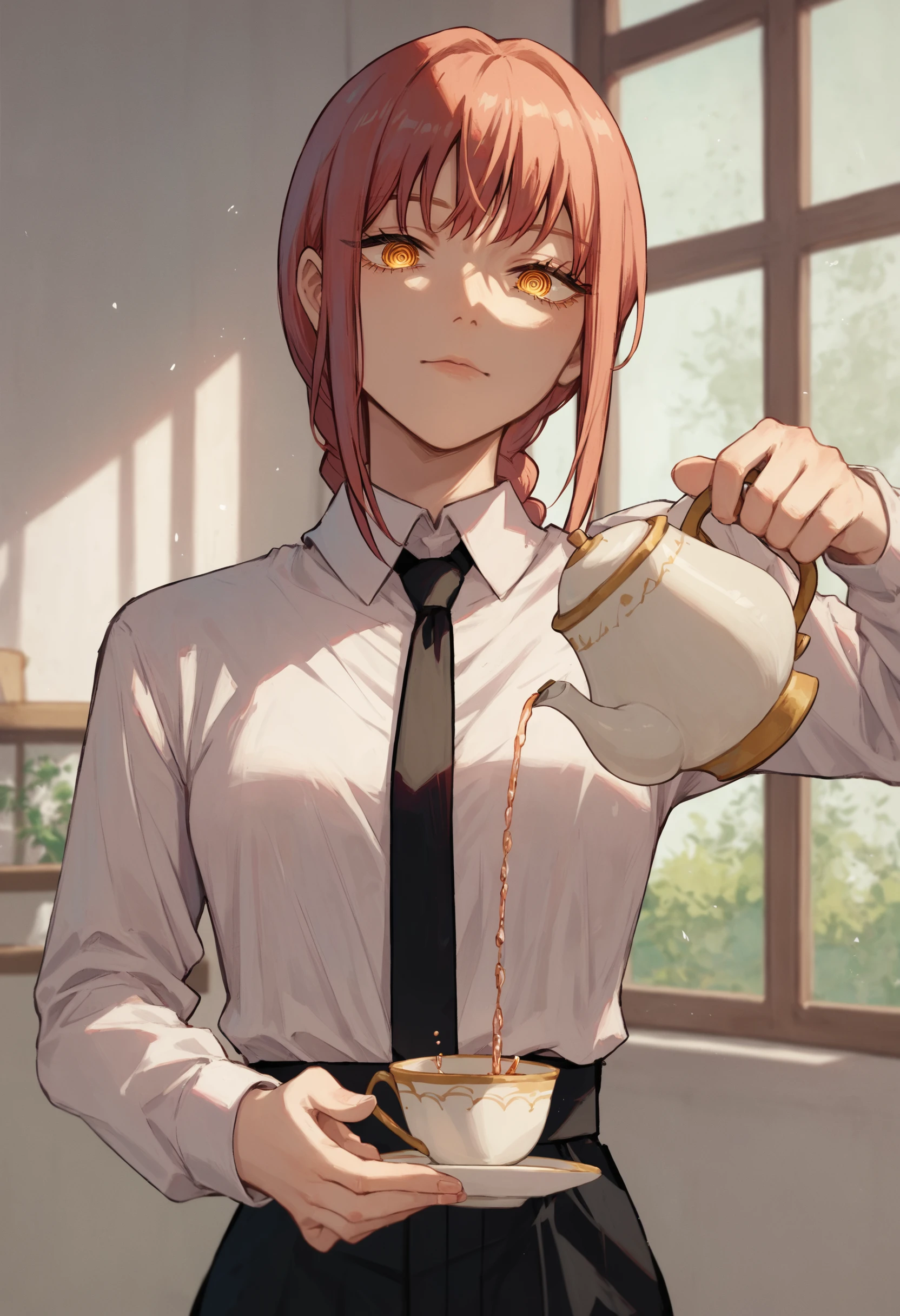 score_9, score_8_up, score_7_up, 1girl, pouring, holding cup, holding teapot, makima \(chainsaw man\)
<lora:holding_teapot_pouring_3_final_d32:1>