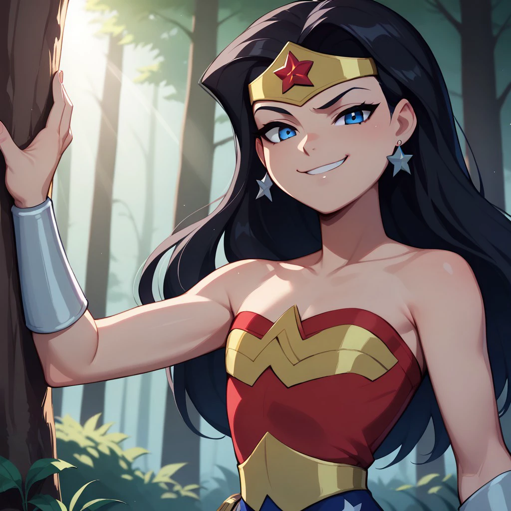 Young Wonder Woman  (Justice league unlimited season 1 episode 3) V1