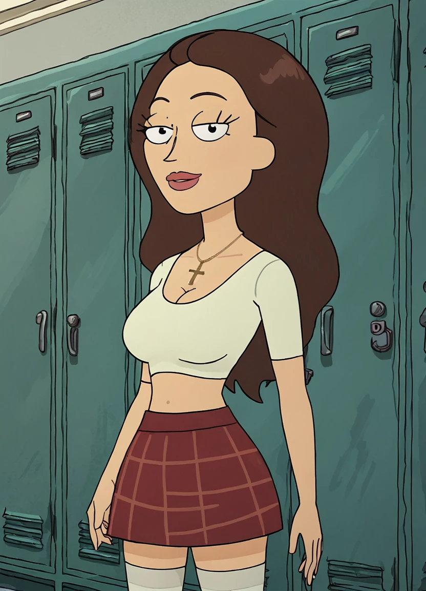 Tricia Lange (Rick & Morty) Pony + Illustrious Pony