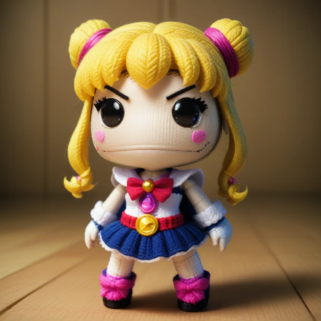 <lora:SackpeopleCharacterStyleSDXL:1>sackgirl Sailor Moon from Sailor Moon