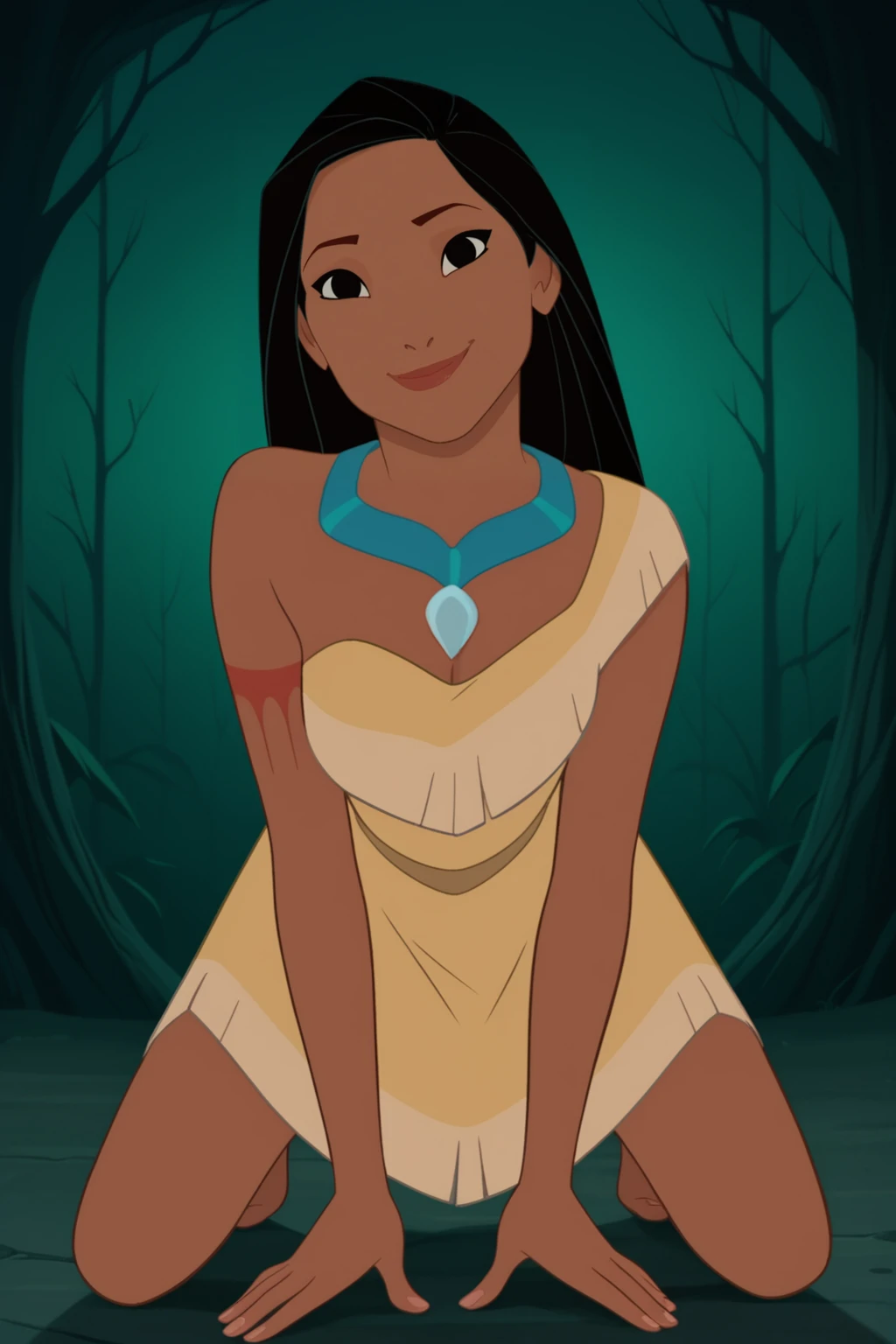 katara, masterpiece, textured skin, super detail, high detail, high quality, best quality, 1080p, 16k,, full body, Nude body