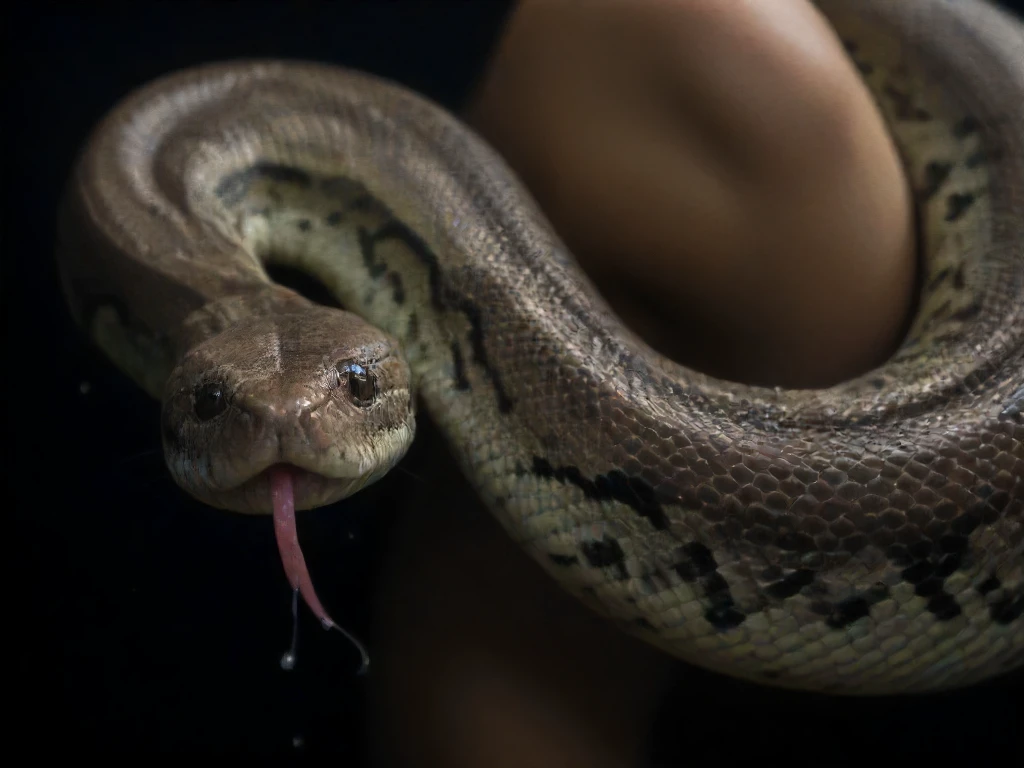Big Snek - Feral Snake Pony