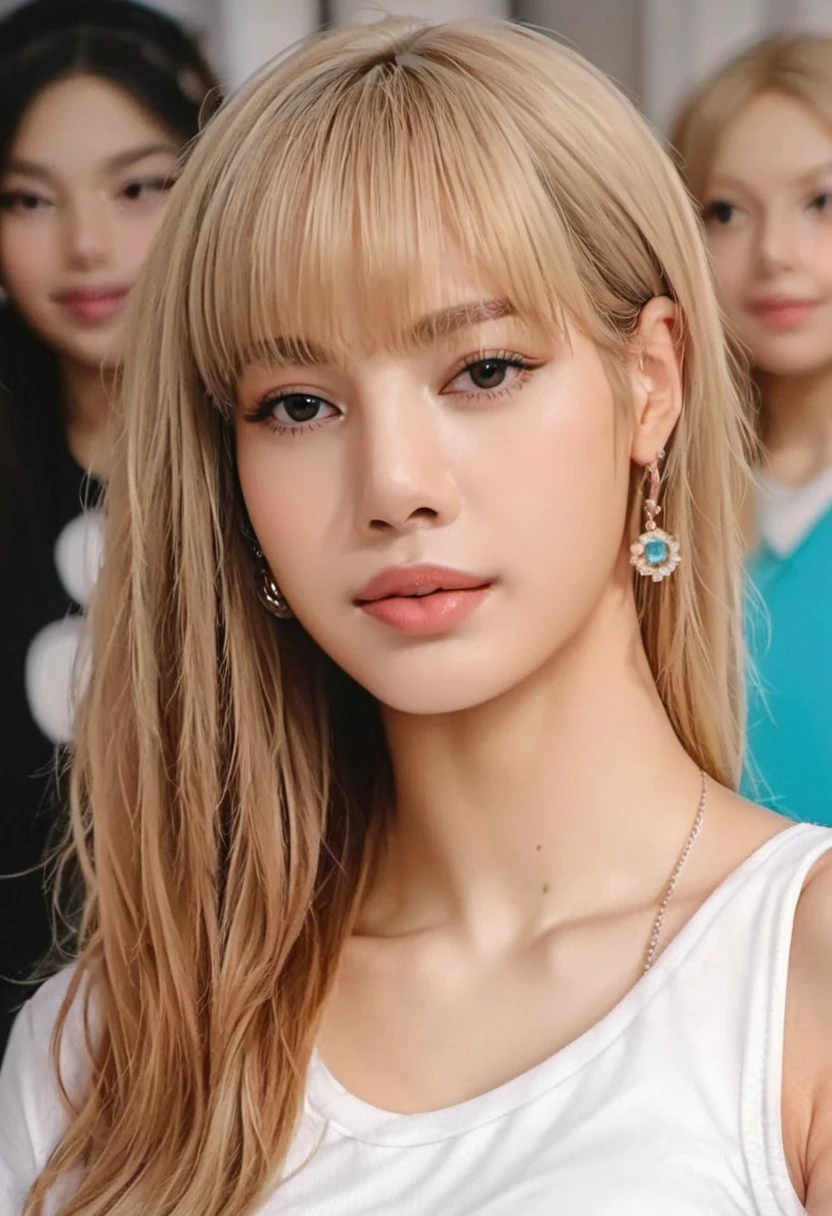 Portrait of Blackpink Lisa