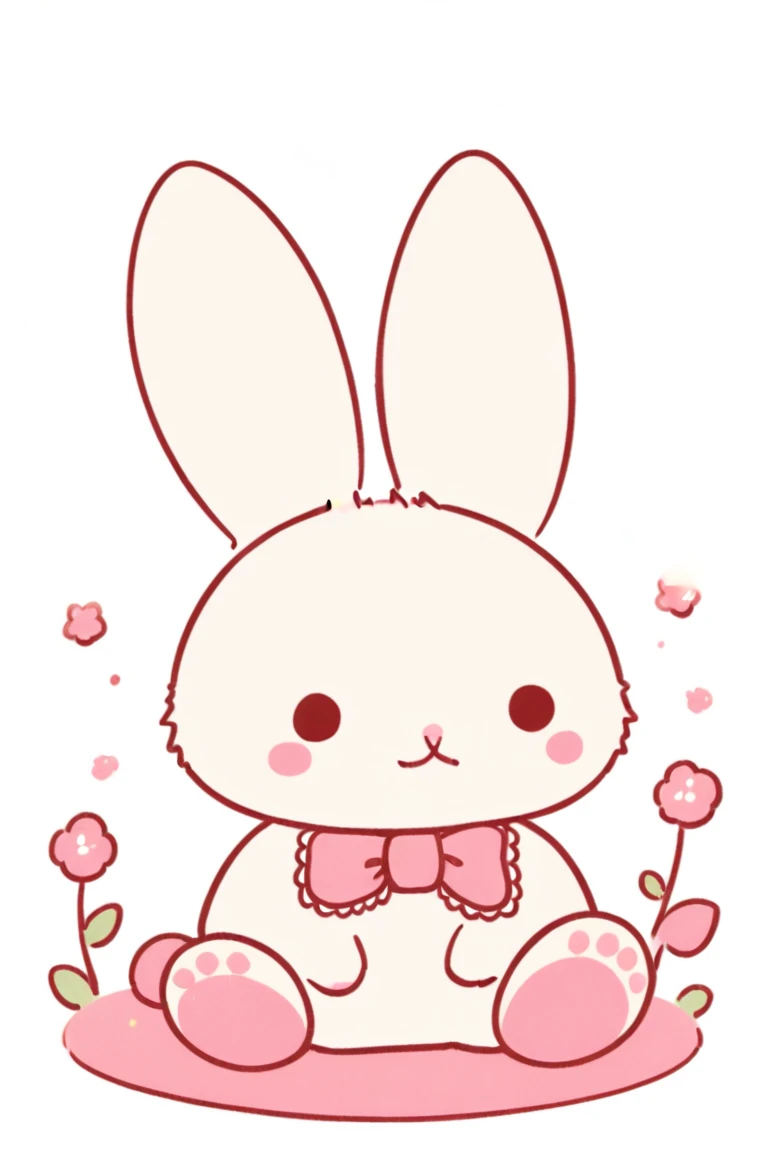 <lora:cocoartanimal:0.7>cocoart animal, flat color, rabbit